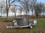 Te huur: Mobiele hottub houtgestookt, Ophalen of Verzenden, Zo goed als nieuw, Overige