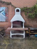 Tuinhaard houtskool bbq beton, Tuin en Terras, Ophalen, Gebruikt