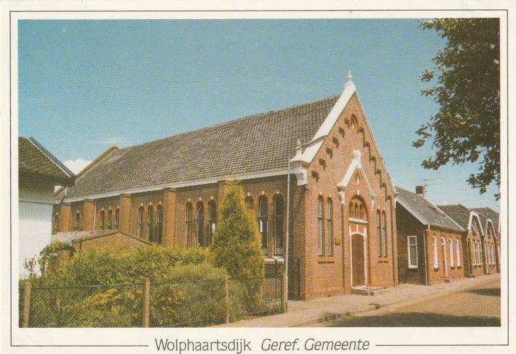 WOLPHAARTSDIJK Kerk Geref. Gemeente, Verzamelen, Ansichtkaarten | Nederland, Ongelopen, Zeeland, 1980 tot heden, Verzenden