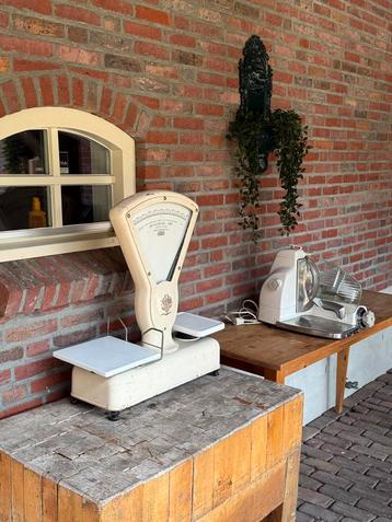 Antieke Jan Molenschot & Zoon Weegschaal - 20kg Breda Hollan beschikbaar voor biedingen