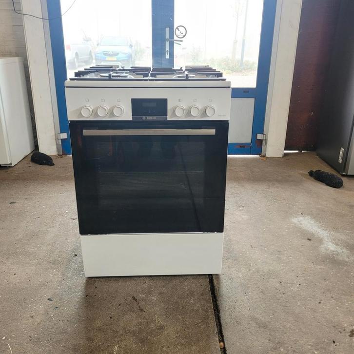 Bosch Vrijstaand Fornuis - Zo goed als nieuw!, Witgoed en Apparatuur, Ovens, Zo goed als nieuw, Vrijstaand, Oven met grill, 60 cm of meer