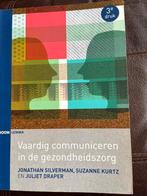 Vaardig communiceren in de gezondheidszorg, Ophalen of Verzenden, Zo goed als nieuw, Jonathan Silverman; Suzanne Kurtz; Juliet Draper