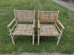 Rotan tuinstoelen., Tuin en Terras, Ophalen, Gebruikt, Rotan