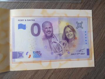 0 eurobiljet special edition Huwelijksbiljet euro biljet beschikbaar voor biedingen
