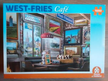 Puzzel WEST-FRIES Café, 1000 stukjes, compleet  beschikbaar voor biedingen