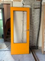 Nette Binnendeur (jaren 70), Doe-het-zelf en Verbouw, Deuren en Horren, Ophalen, Binnendeur, 200 tot 215 cm, Glas