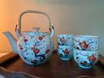 Kyoei Japan Servies - Theepot en Kopjes, Huis en Inrichting, Keuken | Servies, Gebruikt, Ophalen of Verzenden, Overige stijlen