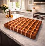 Handgemaakte 3D Snijplank van Gerecycled Hout, Ophalen of Verzenden, Nieuw