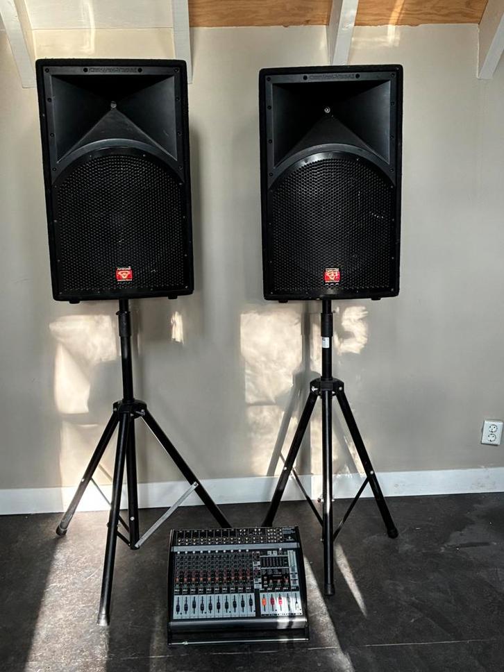 Behringer PMP3000 & Cerwin Vega Speakers - Complete Set, Muziek en Instrumenten, Mengpanelen, Gebruikt, Ophalen