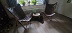 2 houten vlinder stoelen, Ophalen, Twee, Bruin, Hout