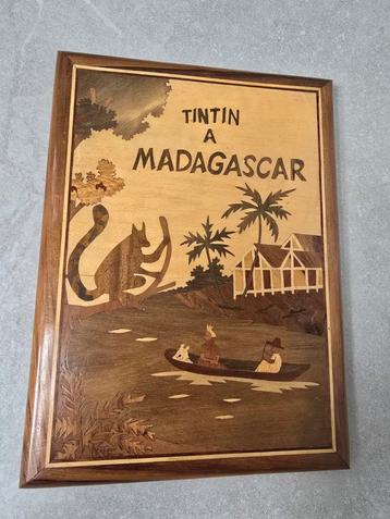 Kuifje in Madagaskar inlegwerk beschikbaar voor biedingen