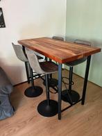 Bartafel teakhout 150x70x106, Ophalen, Zo goed als nieuw