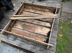Moestuinbak met tuinkas, Ophalen, Gebruikt, Minder dan 30 cm, Vierkant