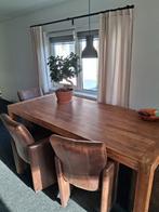 Eettafel set met 6 stoelen., Ophalen, 4 tot 6 stoelen