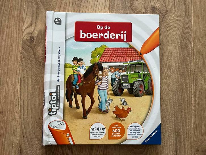Tiptoi Op de Boerderij - Interactief Leersysteem, Kinderen en Baby's, Speelgoed | Educatief en Creatief, Zo goed als nieuw, Taal en Lezen