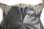 duitsland leren marine klapphose stiefelhose motorbroek, Verzamelen, Ophalen of Verzenden, Landmacht, Duitsland, Kleding of Schoenen