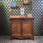 Mooie biedemeier commode/dressoir notenhout, Ophalen, Zo goed als nieuw, Minder dan 50 cm, 105 cm of meer