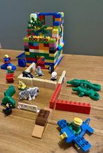 Grote bak met DUPLO (genoeg voor dierentuin), Ophalen, Zo goed als nieuw, Duplo