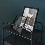Nieuwe fotolijst staand zwart staal glas 20x15 €14,95, Minder dan 50 cm, Metaal of Aluminium, Nieuw, Ophalen of Verzenden
