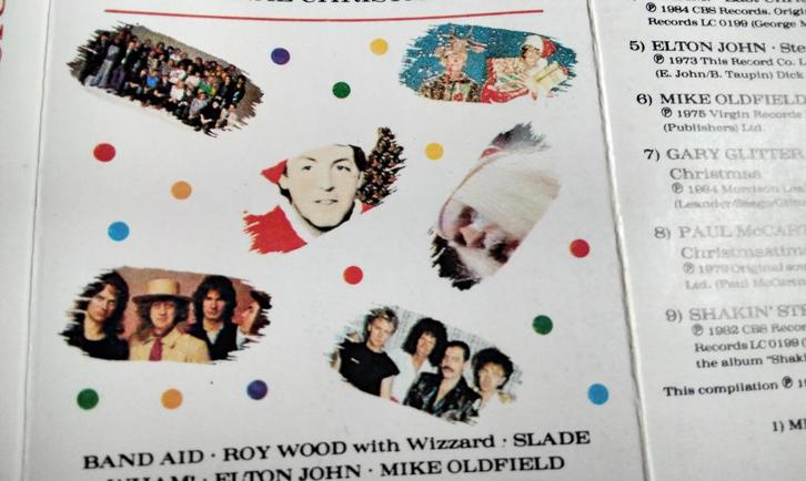 Cassette Paul McCartney Queen John Lennon Wham Christmas, Cd's en Dvd's, Cassettebandjes, Gebruikt, Origineel, Overige genres