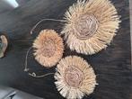 3 rotan zonnen  decoratie boho zomerdecoeatie, Huis en Inrichting, Woonaccessoires | Wanddecoraties, Ophalen of Verzenden, Zo goed als nieuw
