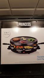 Gourmet- raclette set Princess nieuw in doos, Nieuw, 4 t/m 7 personen, Ophalen