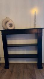 Zwarte decoratieve schouw - 101x23x100 cm, Huis en Inrichting, Haarden, Ophalen, Gebruikt