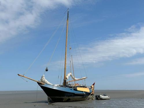 Schokker 10.75 Vreedenburg, Watersport en Boten, Platbodems, Gebruikt, 9 tot 12 meter, Staal, Diesel, Ophalen