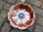 bloem schaal / bord vintage Retro bohemian, Gebruikt, Keramiek, Ophalen of Verzenden, Bord(en)