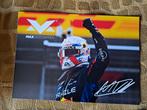 Max Verstappen Gesigneerde Foto - Formule 1, Verzamelen, Automerken, Motoren en Formule 1, Ophalen of Verzenden, Zo goed als nieuw