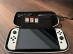 Nintendo Switch OLED met 3 games, Ophalen, Overige genres, 1 speler, Zo goed als nieuw