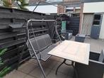 Leuke tuin schommel antraciet, Ophalen, Gebruikt, 3 zitplaatsen