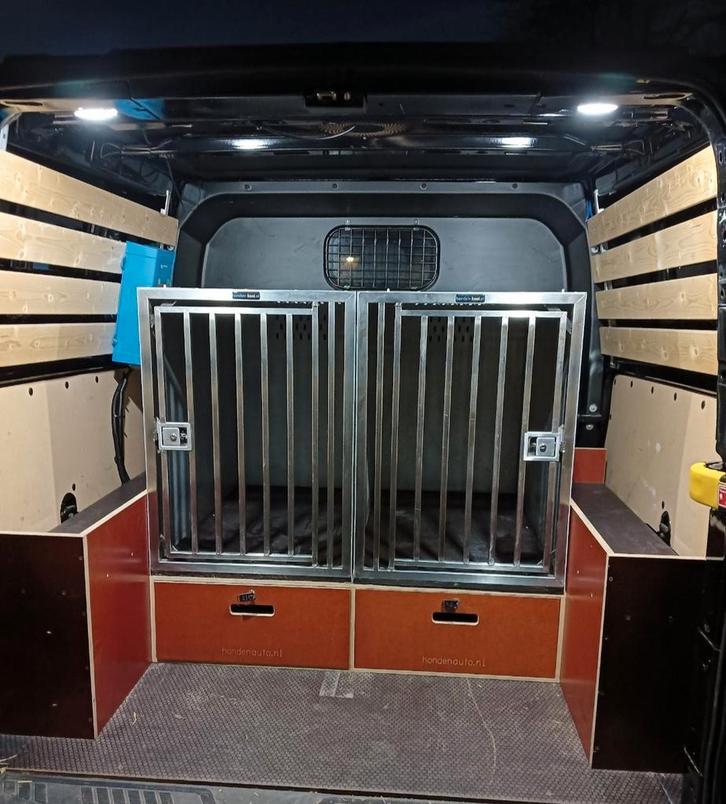 Autokooien, Dieren en Toebehoren, Hondenhokken, Zo goed als nieuw, Minder dan 65 cm, 110 cm of meer, Ophalen of Verzenden