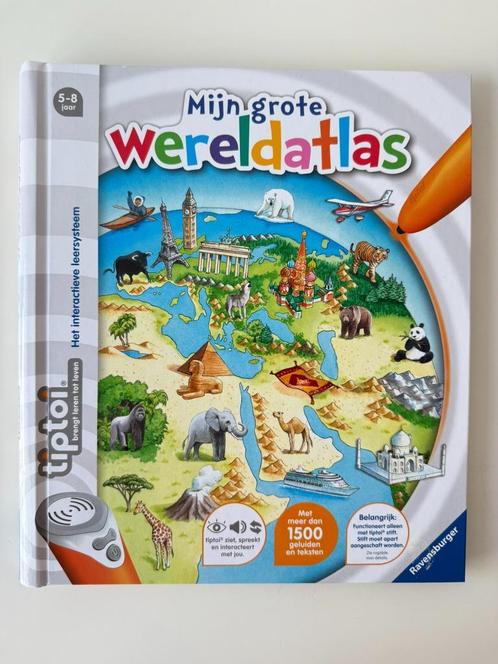 Boek Mijn grote wereldatlas / Tip Toi, Tiptoi / Ravensburger, Kinderen en Baby's, Speelgoed | Educatief en Creatief, Gebruikt