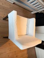 IKEA Stoel NILS, wit met zwarte poten, Huis en Inrichting, Stoelen, Ophalen, Gebruikt, Wit, Eén