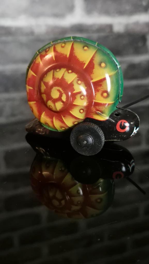 Lehmann Noli Nr. 915 Speelgoed Slak - Vintage Blikken Speelg, Antiek en Kunst, Antiek | Speelgoed, Ophalen of Verzenden