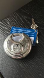 ABUS 82344 26WY/80 m hang slot, Ophalen of Verzenden, Zo goed als nieuw, Rvs, Slot