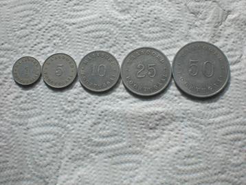 Zeer oude munten Maasoord  Poortugaal  krankzinnigengesticht