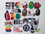 Stickers hypebeast Supreme Bape Shark Hoodie Murakami Kaws, Nieuw, Ophalen of Verzenden, Meerdere stickers
