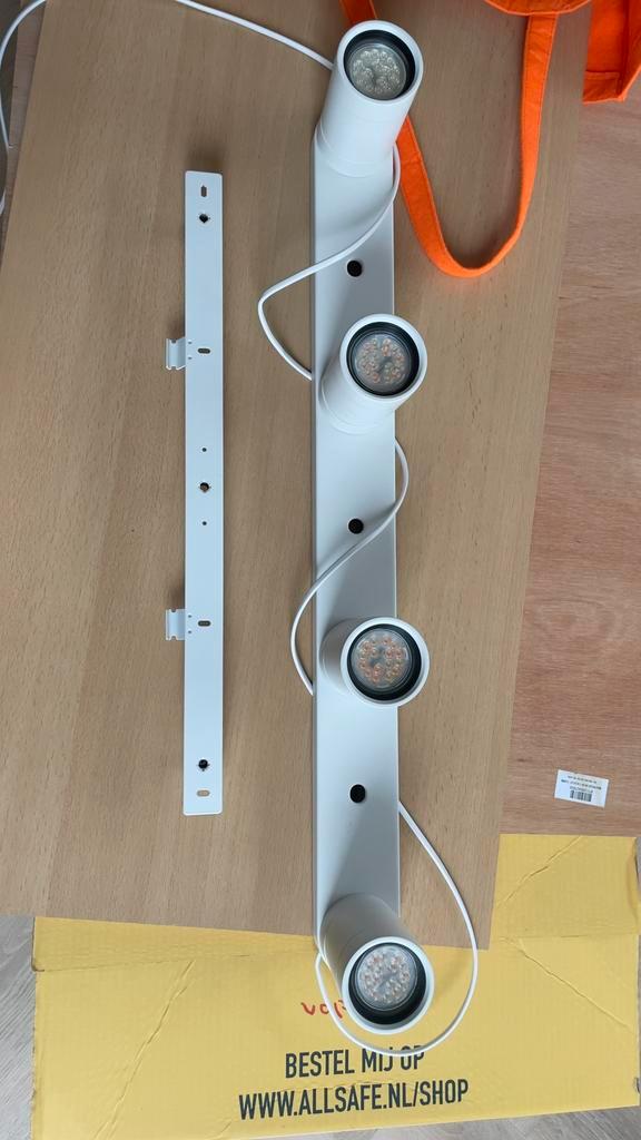 Plafonlamp, Huis en Inrichting, Lampen | Spots, Zo goed als nieuw, Metaal of Aluminium, Led, Ophalen of Verzenden