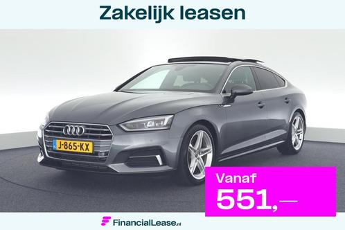 Audi A5 Sportback 40 TFSI 190pk 2x S-Line Trekhaak Panoramad, Auto's, Audi, Bedrijf, Lease, Financial lease, A5, ABS, Airbags