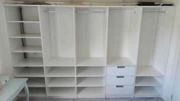 Noteborn Kledingkast - 350cm breed beschikbaar voor biedingen