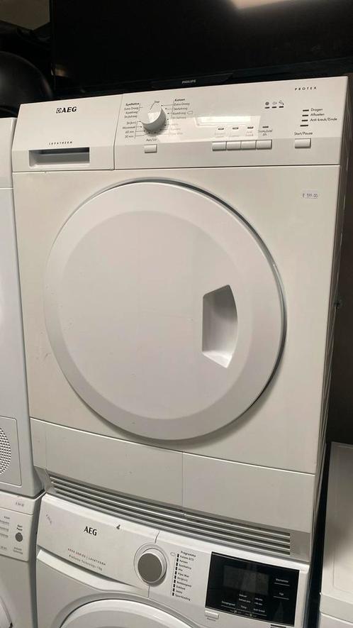 Aeg condensdroger - garantie- refurbished wytguod berltsum, Witgoed en Apparatuur, Wasdrogers, Refurbished, Condens, Voorlader