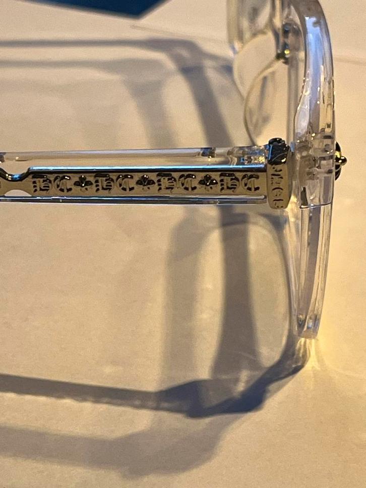 Chrome Hearts Bril - Stijlvol en Uniek!, Sieraden, Tassen en Uiterlijk, Zonnebrillen en Brillen | Heren, Gebruikt, Bril, Overige merken