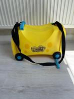 Ride on rolkoffer kind SpongeBob, Sieraden, Tassen en Uiterlijk, Koffers, Gebruikt, Hard kunststof, Minder dan 50 cm, Minder dan 35 cm