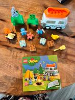 Duplo kampeerset - mist 2 poppetjes en een tent, Ophalen of Verzenden, Gebruikt, Duplo