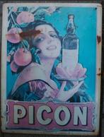 Picon reclame bord uit 1910, Verzamelen, Merken en Reclamevoorwerpen, Ophalen, Zo goed als nieuw, Reclamebord