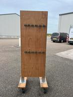 Opbergrek tuingereedschap op wielen, Ophalen of Verzenden, Zo goed als nieuw