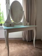 Kaptafel met spiegel, Huis en Inrichting, Tafels | Kaptafels, Ophalen, Gebruikt, 100 tot 150 cm, 100 tot 150 cm