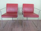 4 x Design stoel. Ontwerp Ernesto Radaelli voor Saporiti., Ophalen, Gebruikt, Design, Metaal